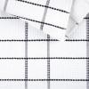 imageMartha Stewart Modern Waffle Kitchen Towel Set 6Pack Black 16quotx28quotBlack