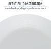 imageMartha Stewart Opalton 6 Piece 10 Inch Chip and Break Resistant Dinner Plates