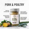imageMartha Stewart Pork ampamp Poultry Seasoning  Marthas Own Spice Blend Made with Single Origin Herbs and Spices from Burlap ampamp Barrel  Perfect for Seasoning Roast Chicken and Pork  14 oz Glass JarPork  Poultry Glass Jar