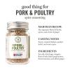 imageMartha Stewart Pork ampamp Poultry Seasoning  Marthas Own Spice Blend Made with Single Origin Herbs and Spices from Burlap ampamp Barrel  Perfect for Seasoning Roast Chicken and Pork  14 oz Glass JarNew 3Pack