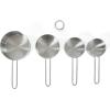 imageMartha Stewart Richburn 4 Piece Stainless Steel Measuring CupsSilver