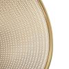 imageMartha Stewart Ryder Gold Mesh Metal Trash Can 45 Gallon Wastebasket for Office