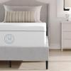 imageMartha Stewart SleepComplete King Mattress in a Box Firm Pocket Spring and Foam Hybrid Mattress DualAction Cooling 5Way Zoning Coolweave Cover 12 quot WhiteTwin