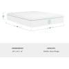 imageMartha Stewart SleepComplete King Mattress in a Box Firm Pocket Spring and Foam Hybrid Mattress DualAction Cooling 5Way Zoning Coolweave Cover 12 quot WhiteQueen