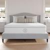 imageMartha Stewart SleepComplete King Mattress in a Box Firm Pocket Spring and Foam Hybrid Mattress DualAction Cooling 5Way Zoning Coolweave Cover 12 quot WhiteQueen