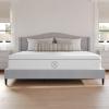 imageMartha Stewart SleepComplete King Mattress in a Box Firm Pocket Spring and Foam Hybrid Mattress DualAction Cooling 5Way Zoning Coolweave Cover 12 quot WhiteKing