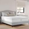 imageMartha Stewart SleepComplete King Mattress in a Box Firm Pocket Spring and Foam Hybrid Mattress DualAction Cooling 5Way Zoning Coolweave Cover 12 quot WhiteQueen