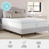imageMartha Stewart SleepComplete King Mattress in a Box Firm Pocket Spring and Foam Hybrid Mattress DualAction Cooling 5Way Zoning Coolweave Cover 12 quot WhiteFull