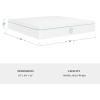 imageMartha Stewart SleepComplete Queen Mattress in a Box MediumFirm TripleAction Cooling Gel Memory Foam Mattress Removable Coolweave Jacquard Cover 12quot WhiteKing