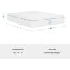 imageMartha Stewart SleepComplete Queen Mattress in a Box MediumFirm TripleAction Cooling Gel Memory Foam Mattress Removable Coolweave Jacquard Cover 12quot WhiteQueen