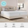 imageMartha Stewart SleepComplete Queen Mattress in a Box MediumFirm TripleAction Cooling Gel Memory Foam Mattress Removable Coolweave Jacquard Cover 12quot WhiteKing