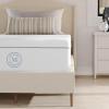 imageMartha Stewart SleepComplete Queen Mattress in a Box MediumFirm TripleAction Cooling Gel Memory Foam Mattress Removable Coolweave Jacquard Cover 12quot WhiteTwin