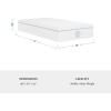 imageMartha Stewart SleepComplete Queen Mattress in a Box MediumFirm TripleAction Cooling Gel Memory Foam Mattress Removable Coolweave Jacquard Cover 12quot WhiteTwin