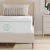 imageMartha Stewart SleepComplete Queen Mattress in a Box MediumFirm TripleAction Cooling Gel Memory Foam Mattress Removable Coolweave Jacquard Cover 12quot WhiteTwin
