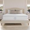 imageMartha Stewart SleepComplete Queen Mattress in a Box MediumFirm TripleAction Cooling Gel Memory Foam Mattress Removable Coolweave Jacquard Cover 12quot WhiteQueen