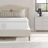 imageMartha Stewart SleepComplete Queen Mattress in a Box MediumPlush DualAction Cooling Gel Memory Foam Mattress Removable Coolweave Jacquard Cover 12quot WhiteWhite