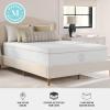 imageMartha Stewart SleepComplete Queen Mattress in a Box MediumPlush DualAction Cooling Gel Memory Foam Mattress Removable Coolweave Jacquard Cover 12quot WhiteWhite