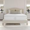 imageMartha Stewart SleepComplete Queen Mattress in a Box MediumPlush DualAction Cooling Gel Memory Foam Mattress Removable Coolweave Jacquard Cover 12quot WhiteWhite