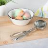 imageMartha Stewart Sprucedale 3quot Stainless Steel Kitchen Ice Cream Scooper