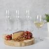 imageMartha Stewart Vivica 14 OZ Stemmed 4 Pack White Wine Glass Set14oz White Wine Glass 4pack