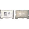imageMartha Stewart White Down Pillows 600 Fill Power Luxury Hotel Bed Pillow Cooling Breathable Sleeping Pillows Made in USAJumboSet of 1 Pack