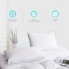 imageMartha Stewart White Feather Down Pillow SoftMedium Jumbo Size 2 Pack Bed Pillow for Side Sleeper