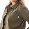 imageMartha Stewart Womens Chore Jacket  Lightweight Utility Coat Casual Outerwear Long Sleeve Work LayersKalamata