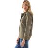imageMartha Stewart Womens Chore Jacket  Lightweight Utility Coat Casual Outerwear Long Sleeve Work LayersKalamata