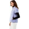 imageMartha Stewart Womens Short Sleeve Quilted Down Puffer VestBellflower