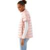 imageMartha Stewart Womens Short Sleeve Quilted Down Puffer VestCotton Pink