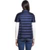 imageMartha Stewart Womens Short Sleeve Quilted Down Puffer VestNavy