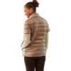 imageMartha Stewart Womens Short Sleeve Quilted Down Puffer VestPale Gold