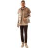imageMartha Stewart Womens Short Sleeve Quilted Down Puffer VestPale Gold