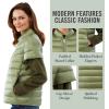 imageMartha Stewart Womens Short Sleeve Quilted Down Puffer VestSage