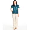imageMartha Stewart Womens Short Sleeve Quilted Down Puffer VestSea Green