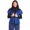 imageMartha Stewart Womens Short Sleeve Quilted Down Puffer VestSociety Blue