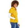 imageMartha Stewart Womens Short Sleeve Quilted Down Puffer VestYarrow Gold