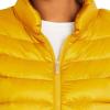 imageMartha Stewart Womens Short Sleeve Quilted Down Puffer VestYarrow Gold