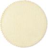imageMartha Stewart Woven Water Resistant Lindos Placemat Set 6Pack 15quot Round BeigeBeige
