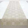 imageMartha by Martha Stewart  Chilewich Coverlet Table Runner in Abalone  Easy Care Woven Textile  IndoorOutdoor  StainFade Resistant  14quot x 72quotFlax