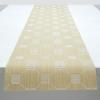 imageMartha by Martha Stewart  Chilewich Coverlet Table Runner in Abalone  Easy Care Woven Textile  IndoorOutdoor  StainFade Resistant  14quot x 72quotWheat