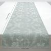 imageMartha by Martha Stewart  Chilewich Damask Table Runner in Flax  Easy Care Woven Textile  IndoorOutdoor  StainFade Resistant  14quot x 72quotAbalone