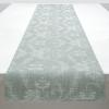 imageMartha by Martha Stewart  Chilewich Damask Table Runner in Flax  Easy Care Woven Textile  IndoorOutdoor  StainFade Resistant  14quot x 72quotAbalone