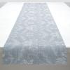 imageMartha by Martha Stewart  Chilewich Damask Table Runner in Flax  Easy Care Woven Textile  IndoorOutdoor  StainFade Resistant  14quot x 72quotSea