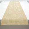 imageMartha by Martha Stewart  Chilewich Damask Table Runner in Flax  Easy Care Woven Textile  IndoorOutdoor  StainFade Resistant  14quot x 72quotWheat