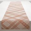 imageMartha by Martha Stewart  Chilewich Ribbons Table Runner in Wheat  Easy Care Woven Textile  IndoorOutdoor  StainFade Resistant  14quot x 72quotBurnt Coral