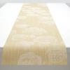 imageMartha by Martha Stewart  Chilewich Rosette 14x72 Table Runner in Burnt CoralWheat