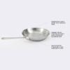 imageMartha by Martha Stewart Triply Stainless Steel 16quot Roasting Pan wFlat Rack