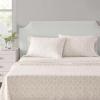 imageMartha Stewart  Full Size Sheets Set Crisp ampamp Tailored Cooling Sheets wa Naturally Smooth Cotton Percale Lightweight Feel  Bed Sheets with Matching Pillowcases ampamp Fitted Sheet Floral BlueFloral White