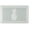 imageMartha Stewart Aloha Modern Pineapple AntiFatigue AirInfused Kitchen Mat Spice Red 196quotx39quotMint Green